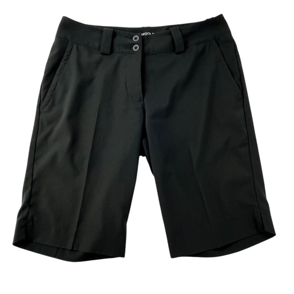 Nike Golf Shorts Women 4 Black Excellent Dri-FIT Tour Performance 618148-010